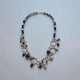 • Statement Ασημένιο Κολιέ με Φυσικά Μαργαριτάρια & Lapis Lazuli 
