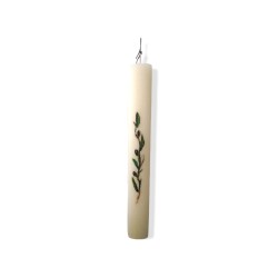 Easter candle - painting 