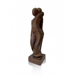 Bronze sculpture the Couple (size: 20 X65cm) 