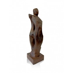 Bronze sculpture the Couple (size: 20 X65cm) 