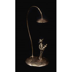 Table decoration with brass base- musicman