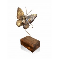 Brass table - butterfly