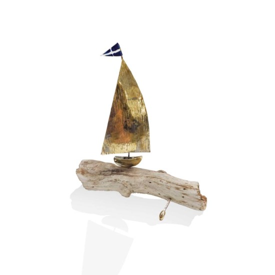 Ξύλο θαλάσσης - βάρκα με κατάρτι