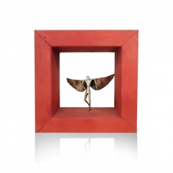 Decorative frame with bronze-Angel 