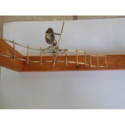 Brass decorative frame - Acrobat