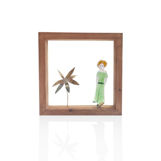Decorative wooden Frame - Little Prince (size: 25x25 cm) 