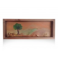 Decorative painting frame with bronze - The Countryside 