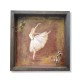 Decorative bronze painting frame - dancer (dimensions: 40x40 cm.) 