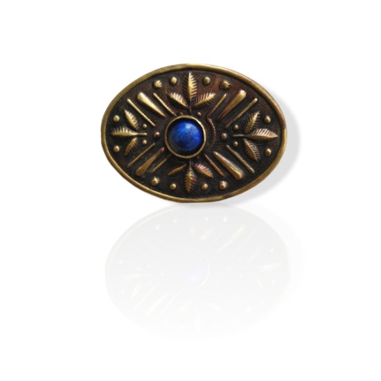 Bronze brooch - byzantine design 