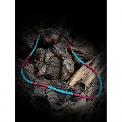 Necklace - nephrite color