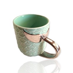 Ceramic mermaid mug A ' 