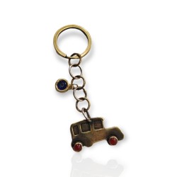 Brass keychain - jeep 