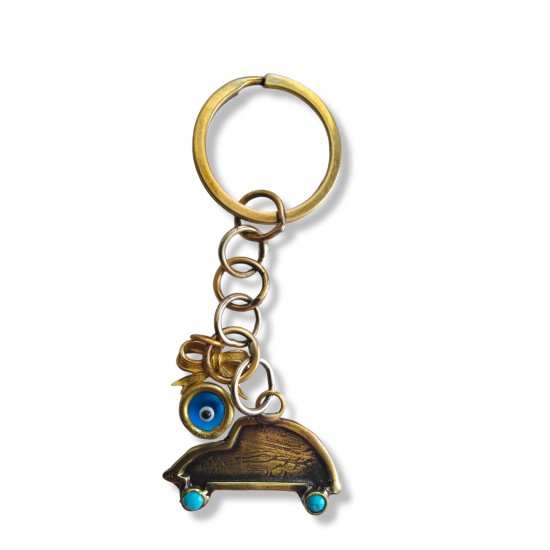 Bronze keychain, car design (DCV ) 