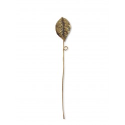 Bookmark brass- leaf